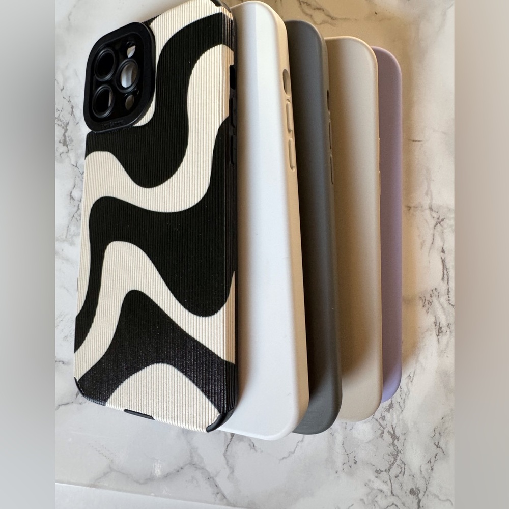 iPhone 12 Pro Max phone case bundle of 5 .